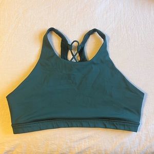 lululemon tied to it bra royal emerald